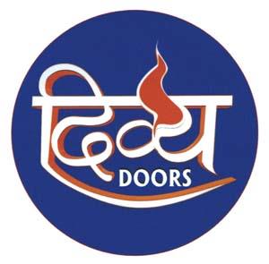 DIVYA DOORS (and logo) trademark logo
